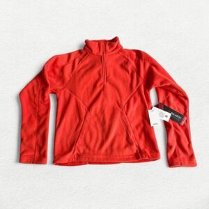 Halfdays Spritz Fleece Sweatshirt in Orange